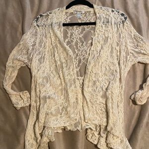 Lace cardigan